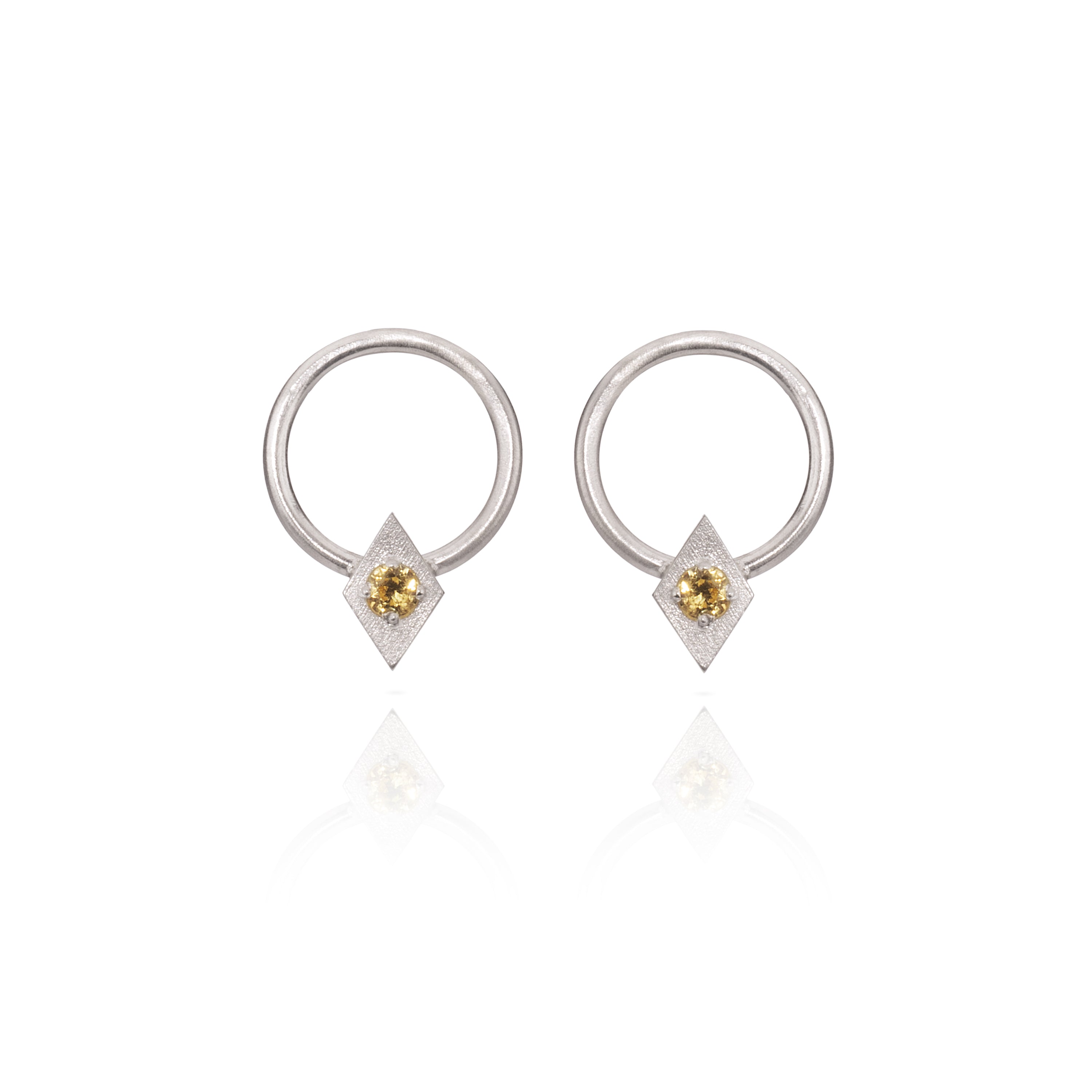 Harlequin Halo Yellow Studs