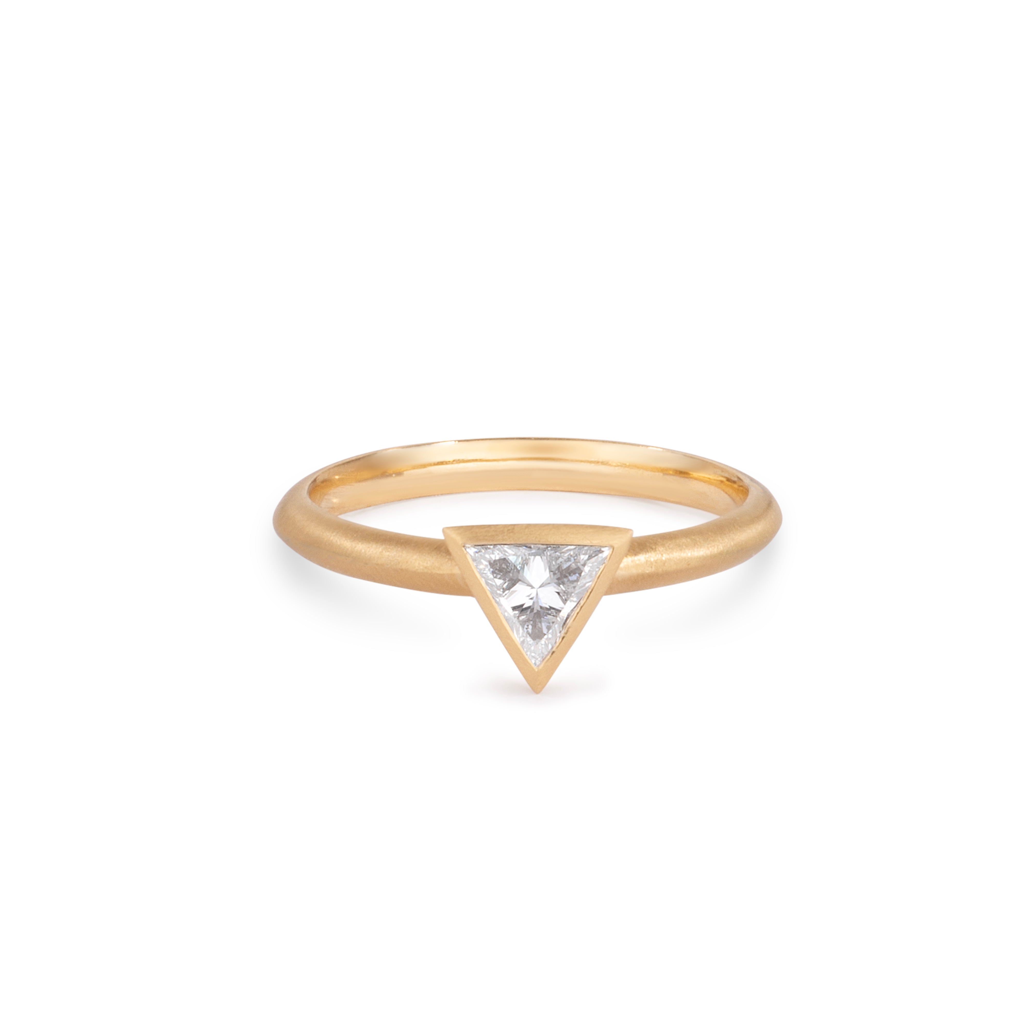 Trilliant Cut Engagement Ring