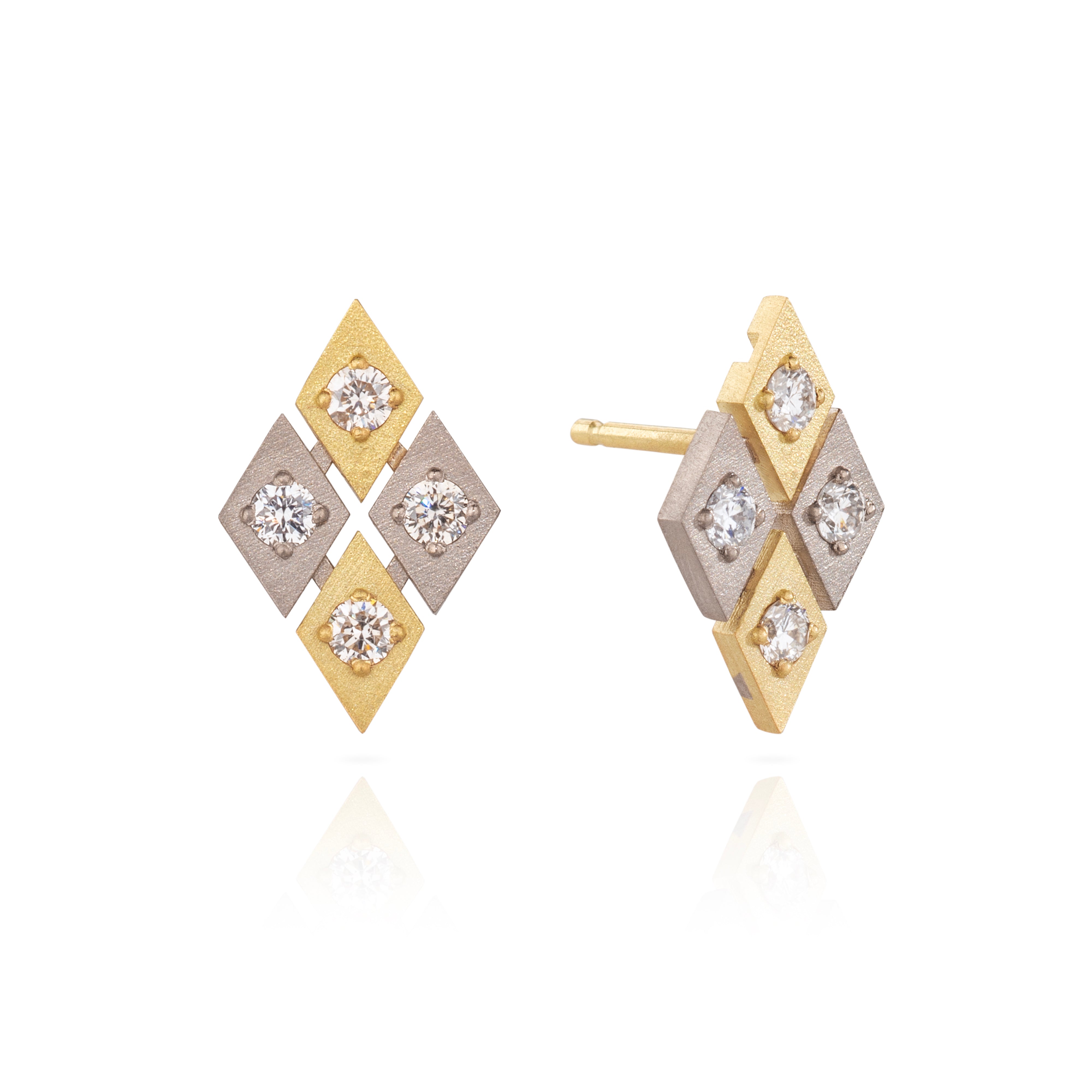 Mini Harlequin Studs