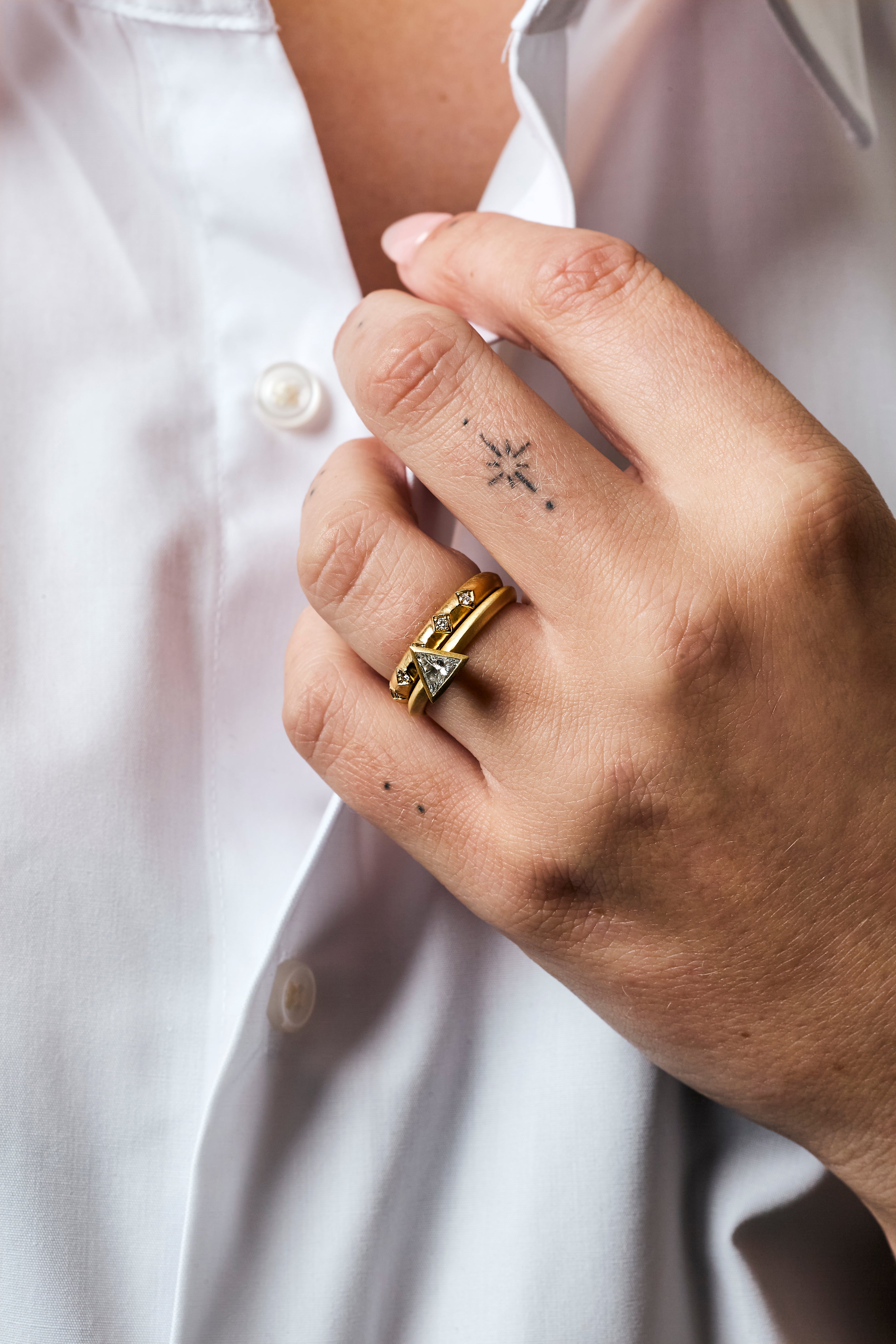 Trilliant Cut Engagement Ring