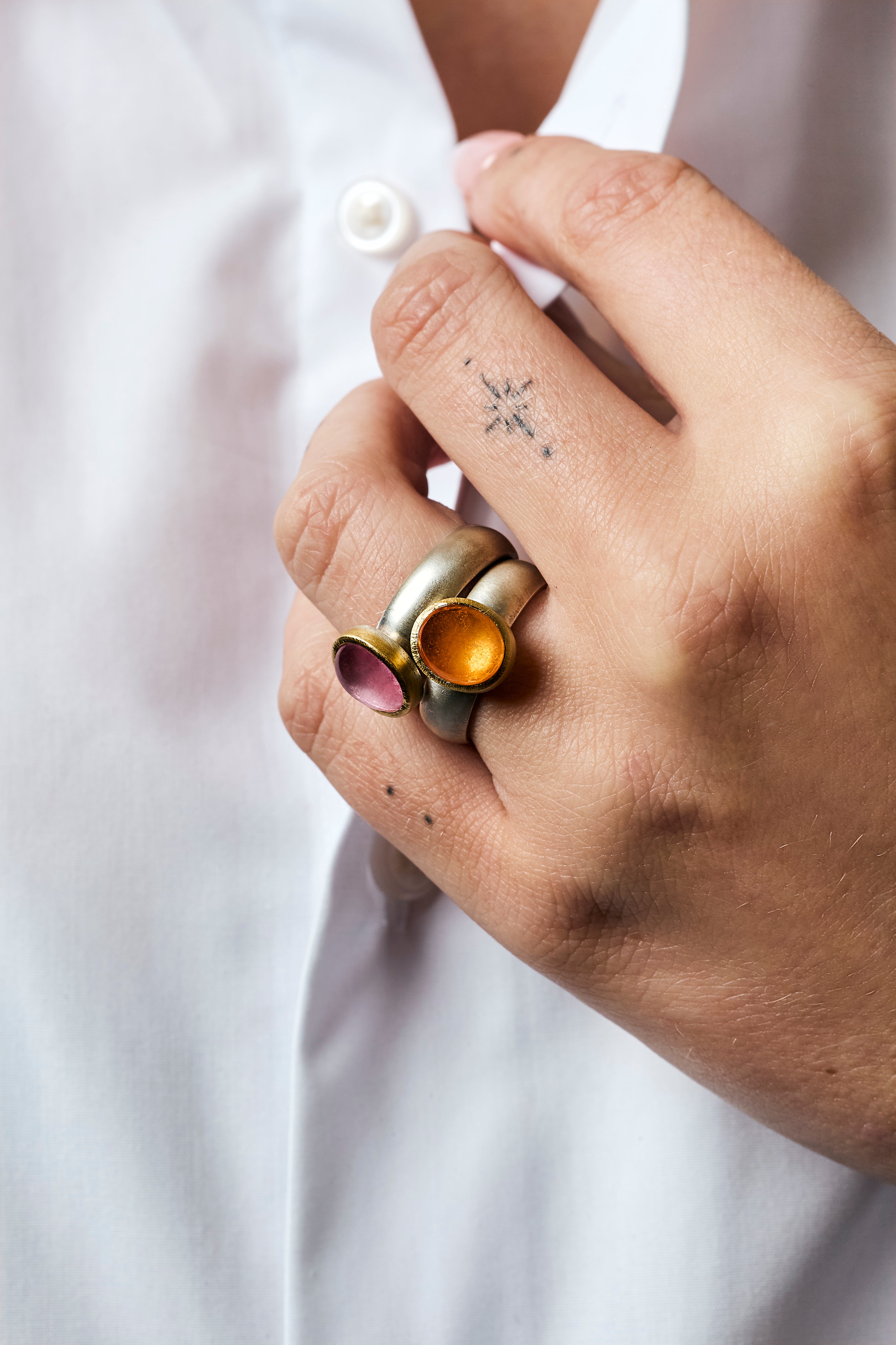 Pink Tourmaline Ring
