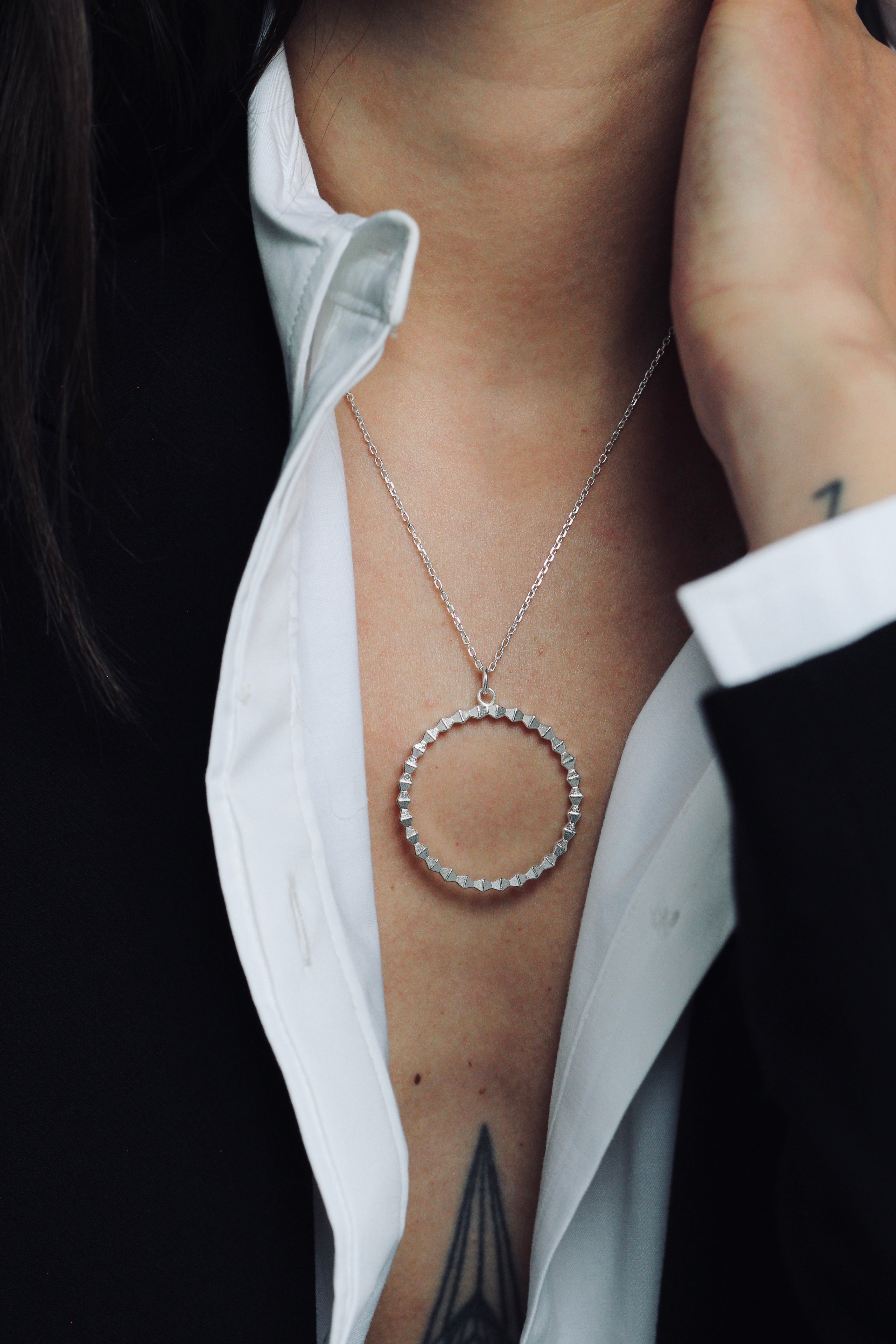 Pyra Circle Necklace