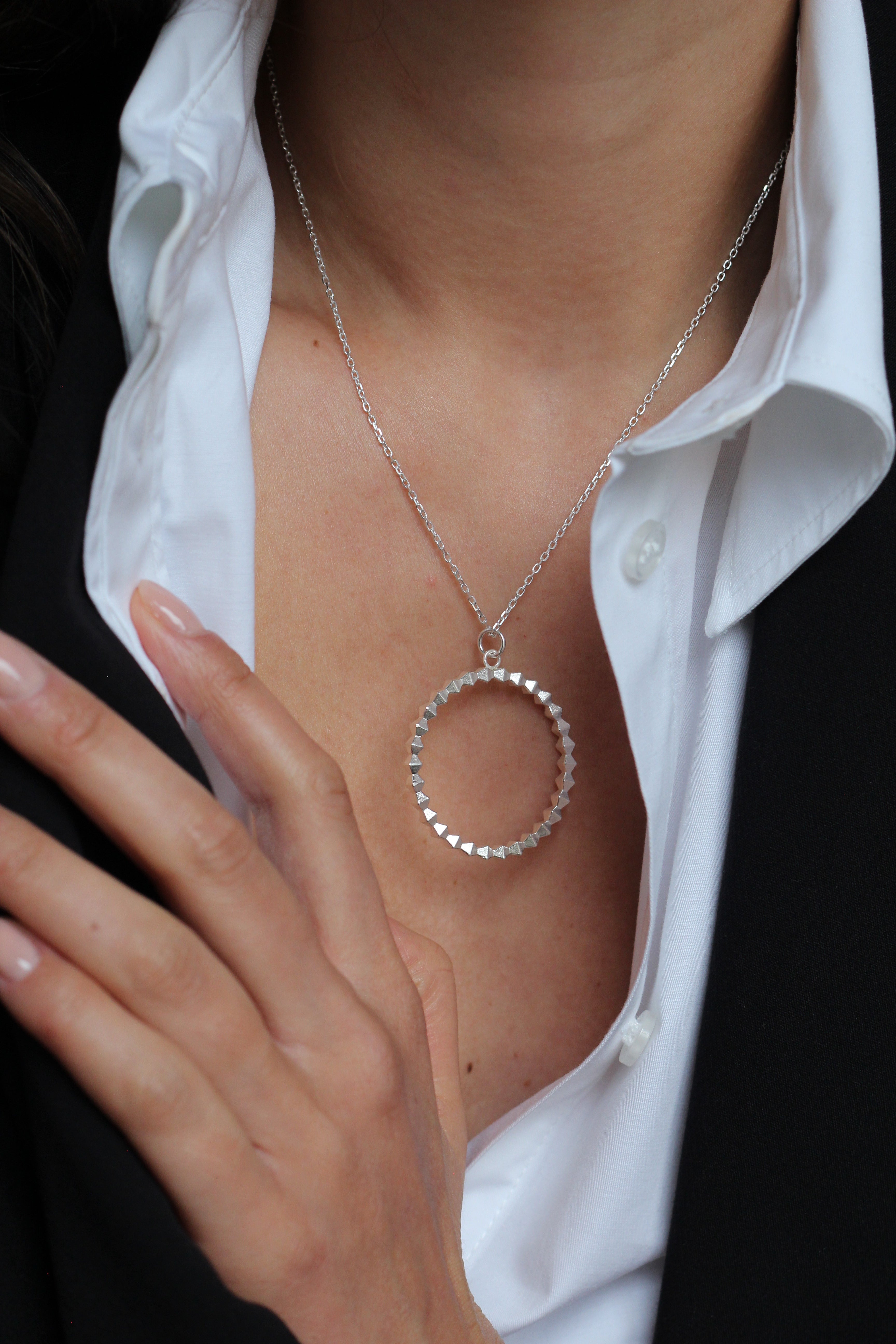 Pyra Circle Necklace