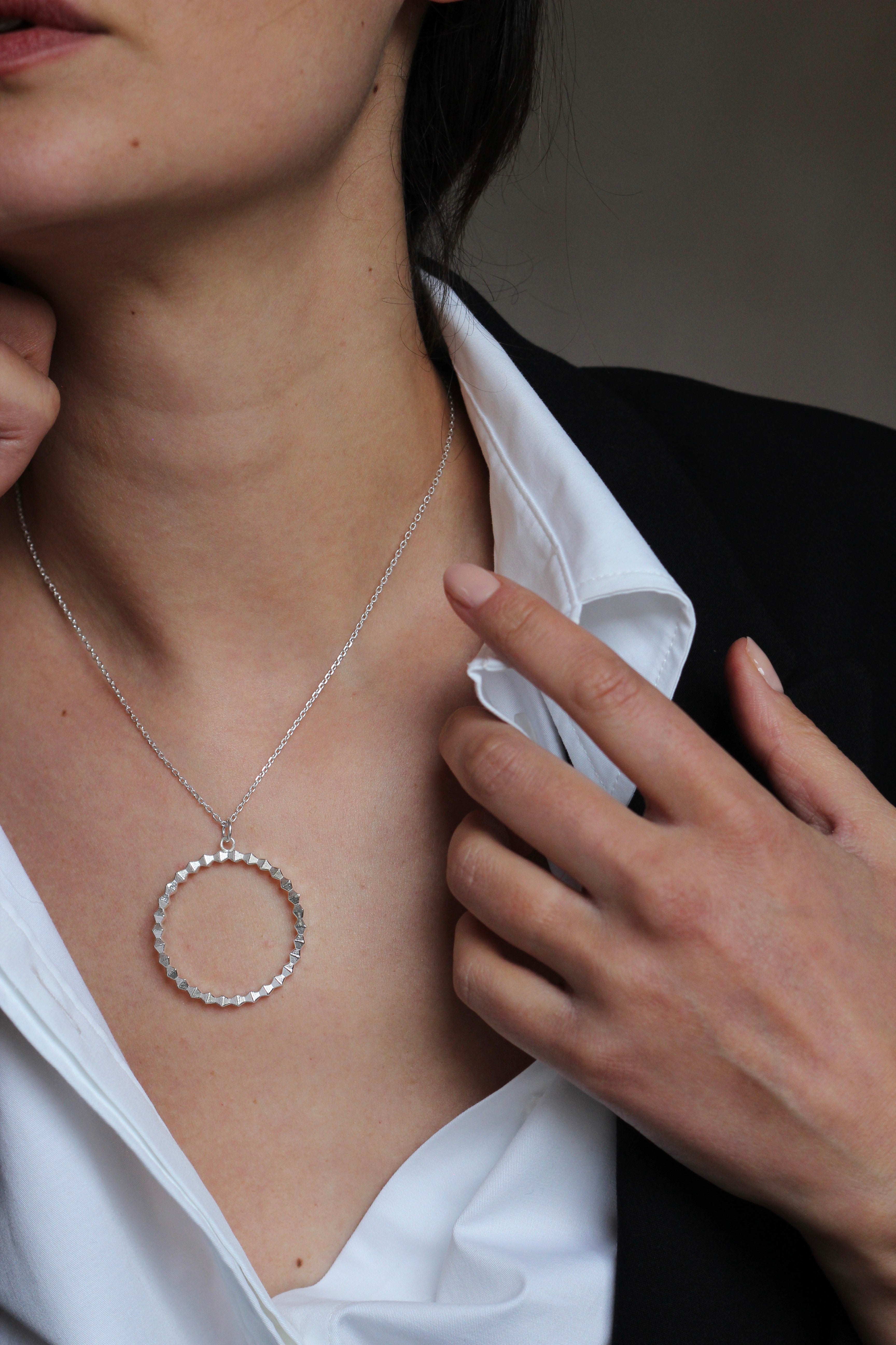 Pyra Circle Necklace