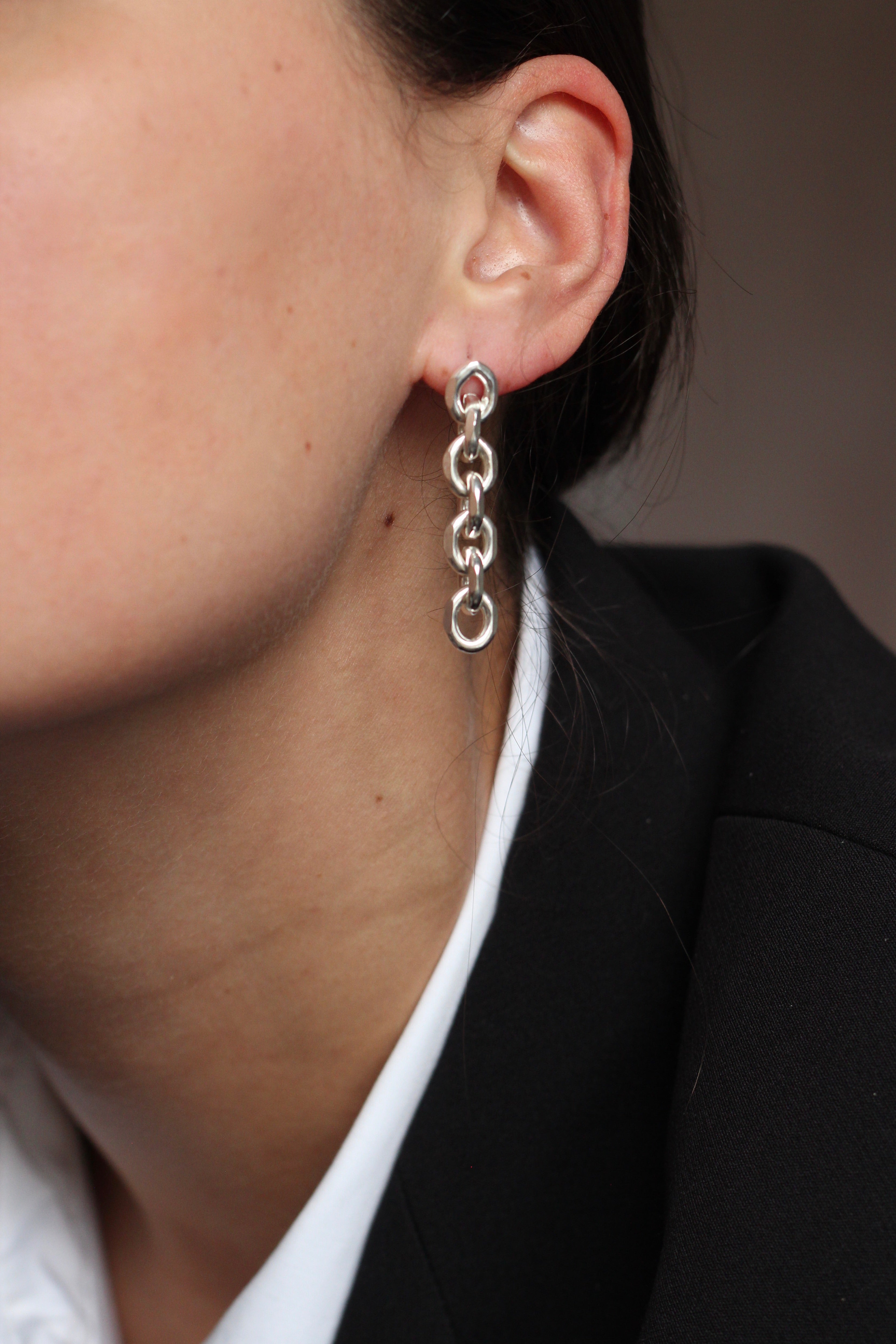 RTW 7 Chain Drop Earrings