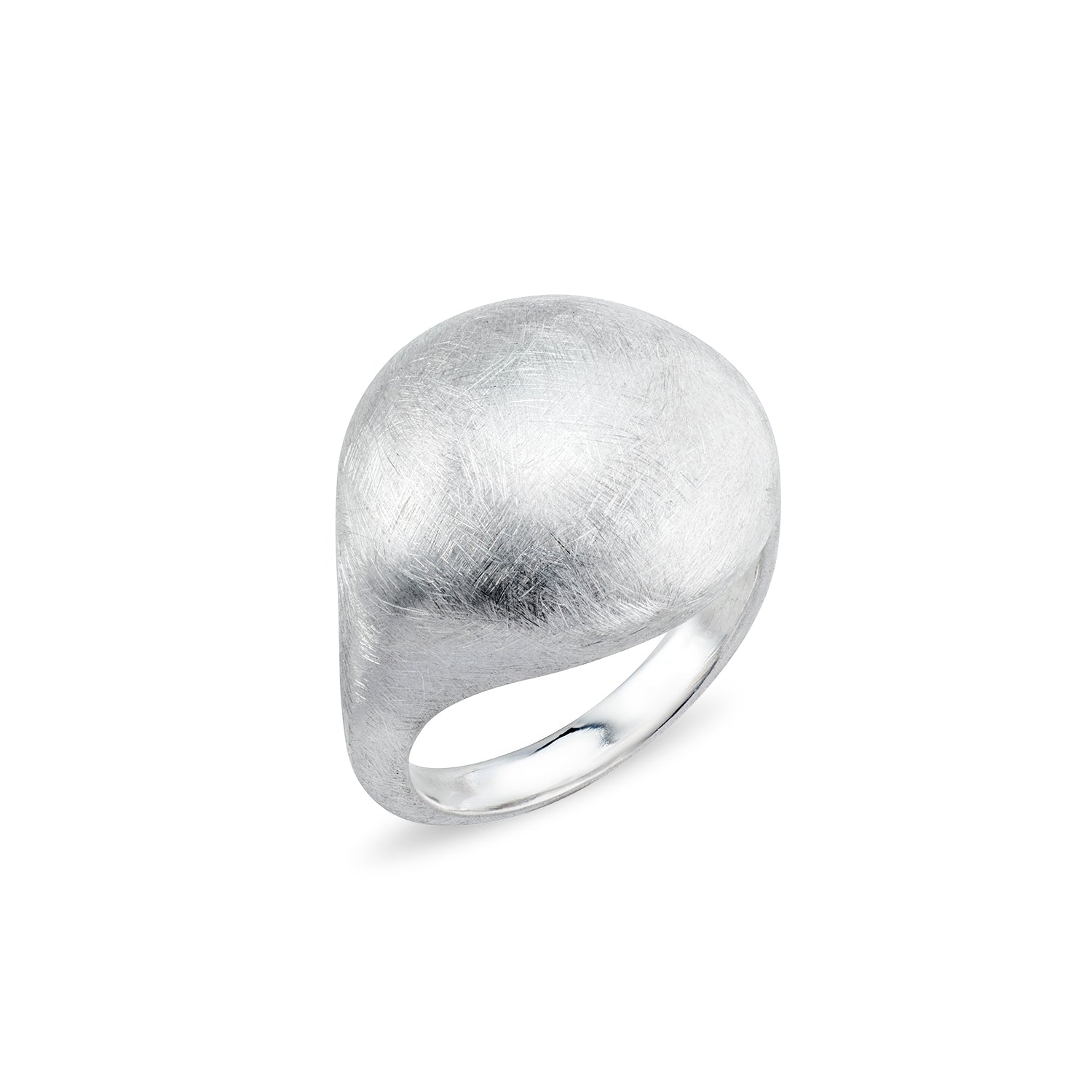 RTW - Duomo Silver Ring Textured Finish