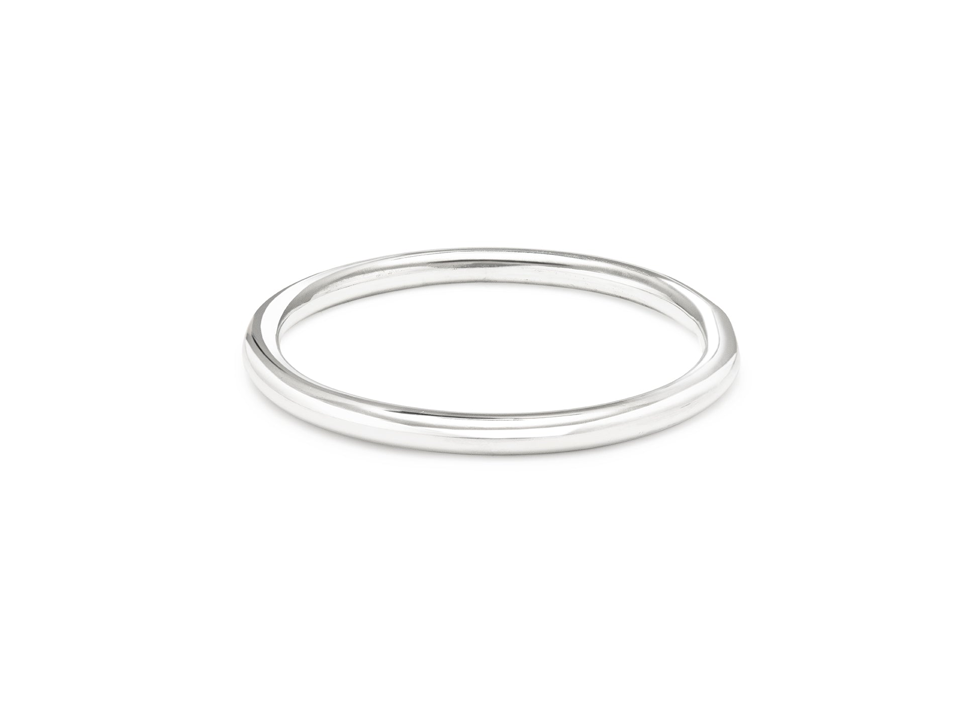 RTW High Polished Silver Bangle