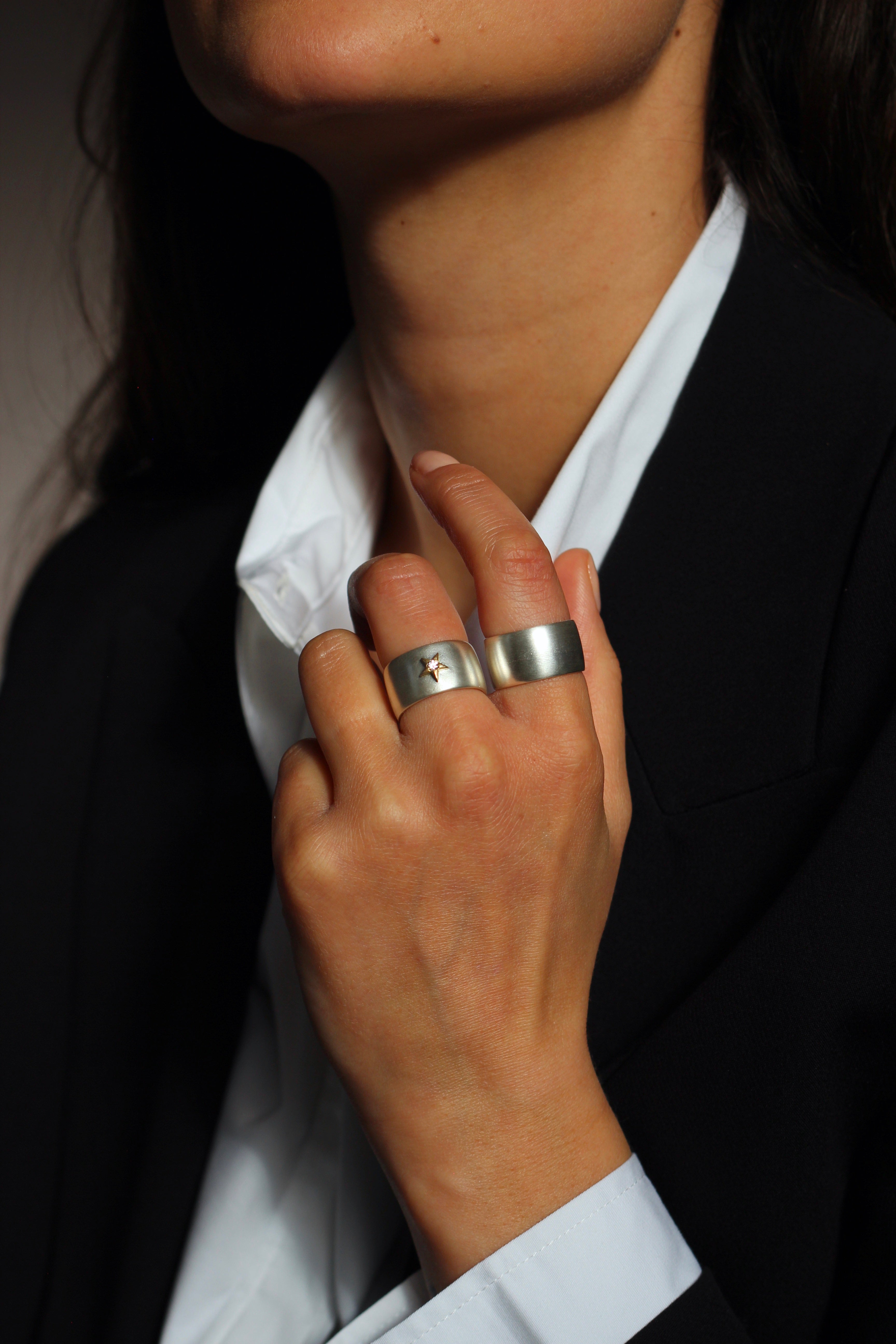 RTW Wide Silver Band
