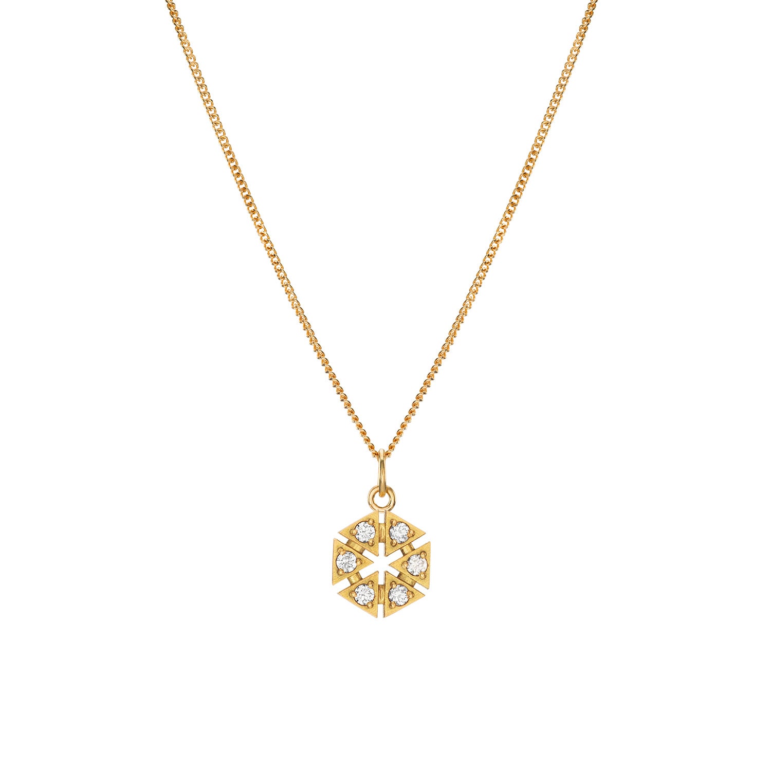 Stella Cosmos Necklace in 18ct Gold