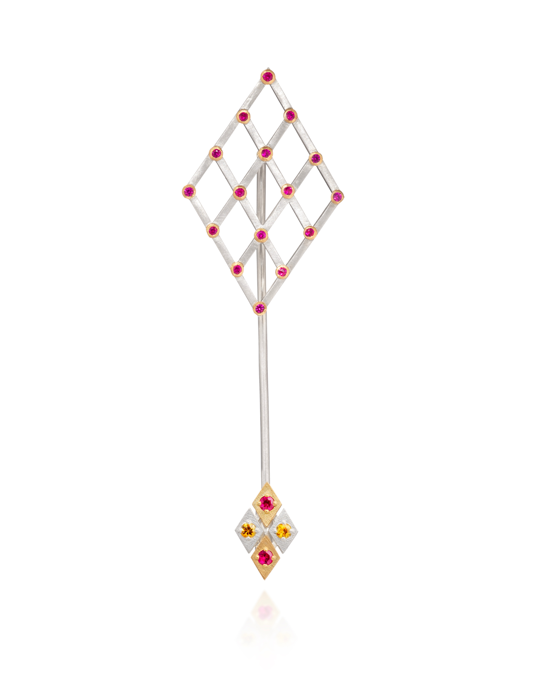 Harlequin Brooch