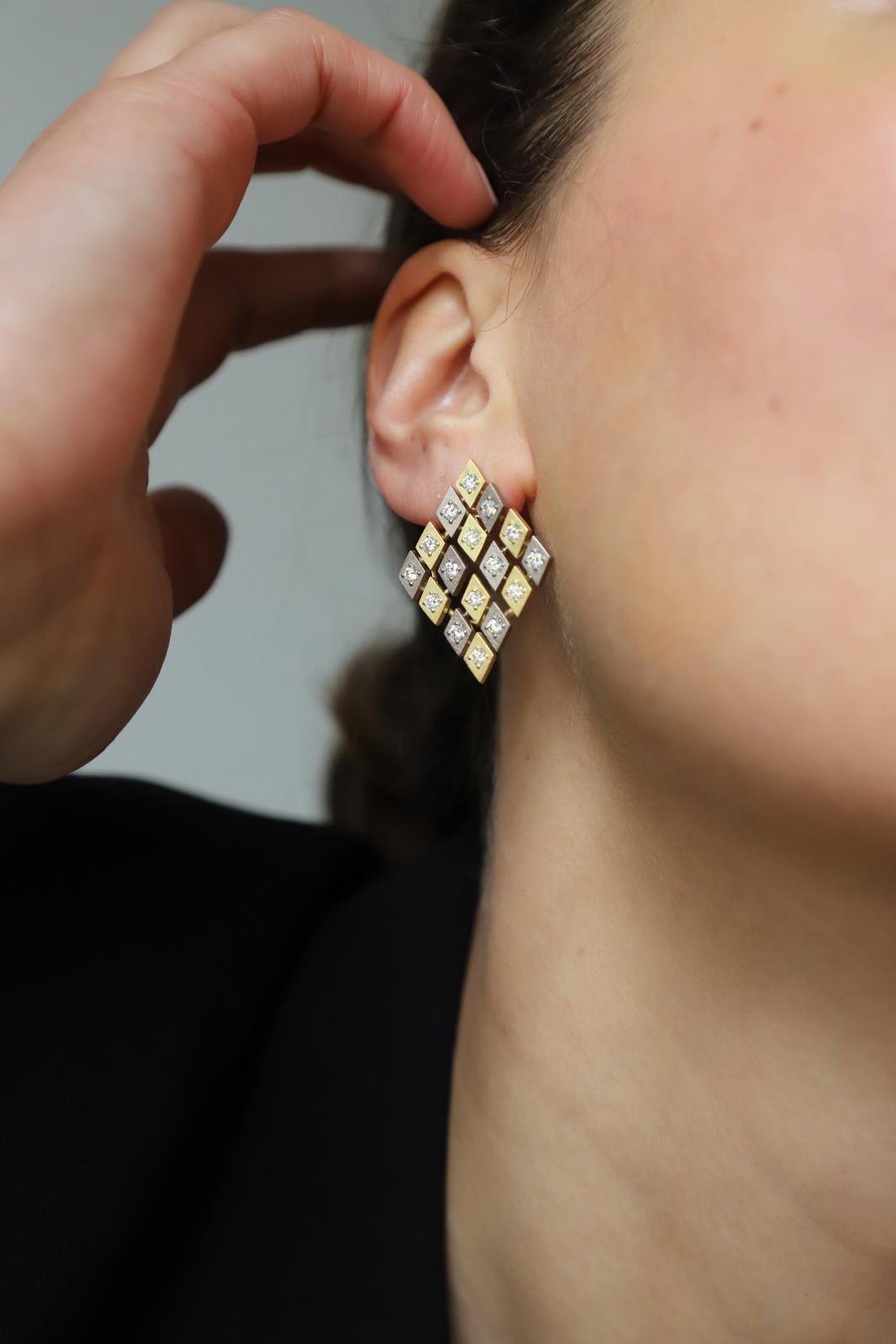 HARLEQUIN COCKTAIL EARRINGS
