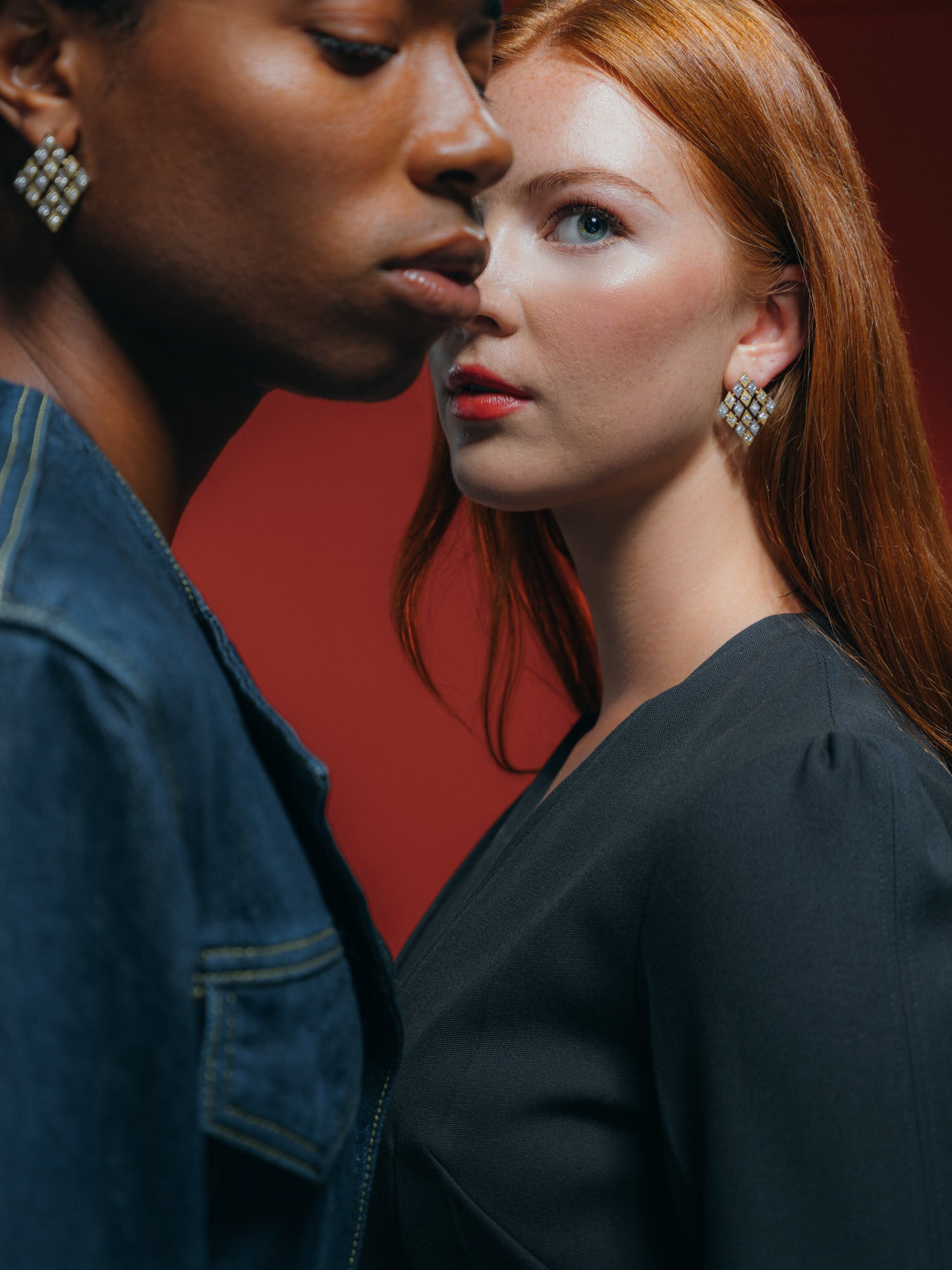 HARLEQUIN COCKTAIL EARRINGS