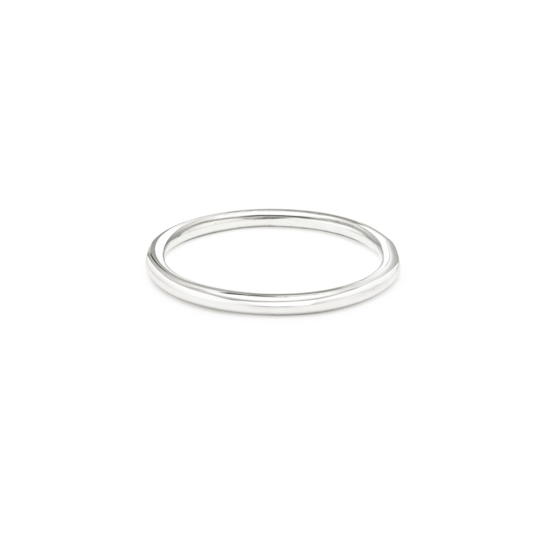 RTW High Polished Silver Bangle