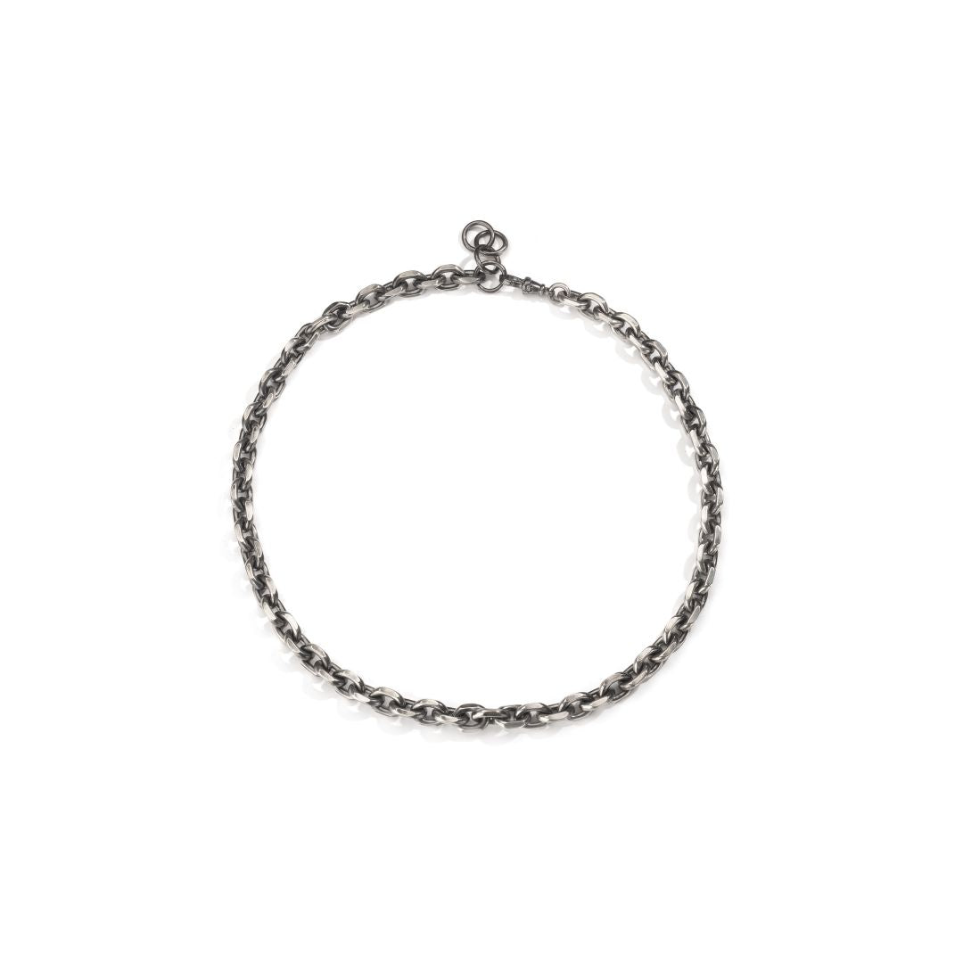 RTW In Line Black Chain Necklace