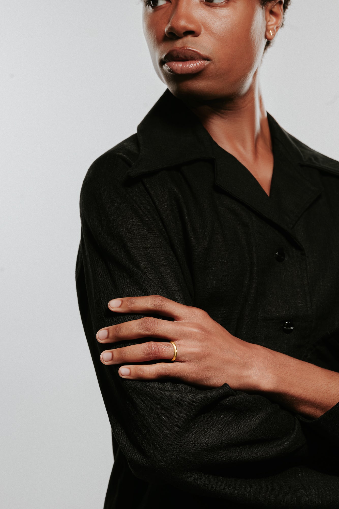 Harlequin Diamond Ring