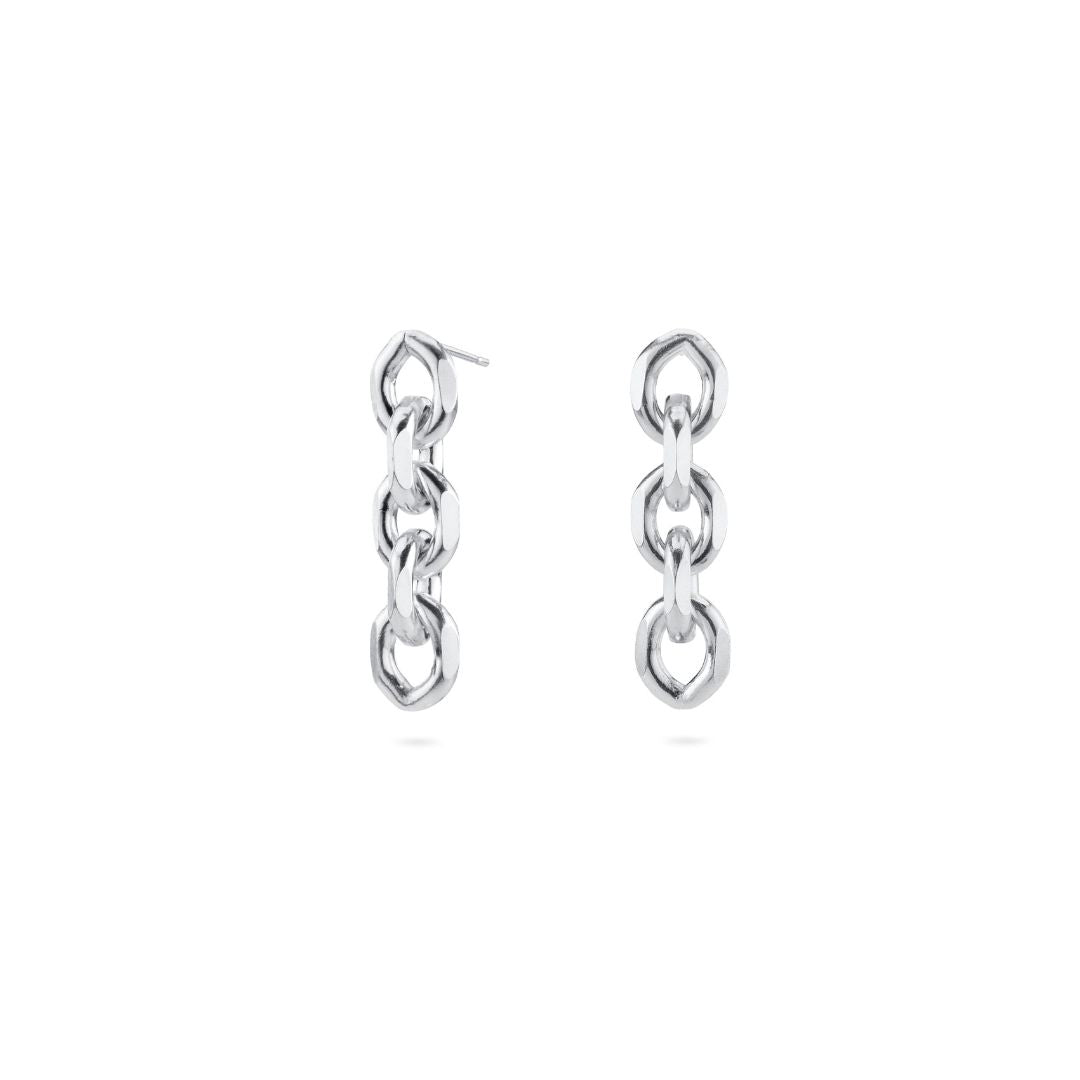 Five Chain Drop Earrings