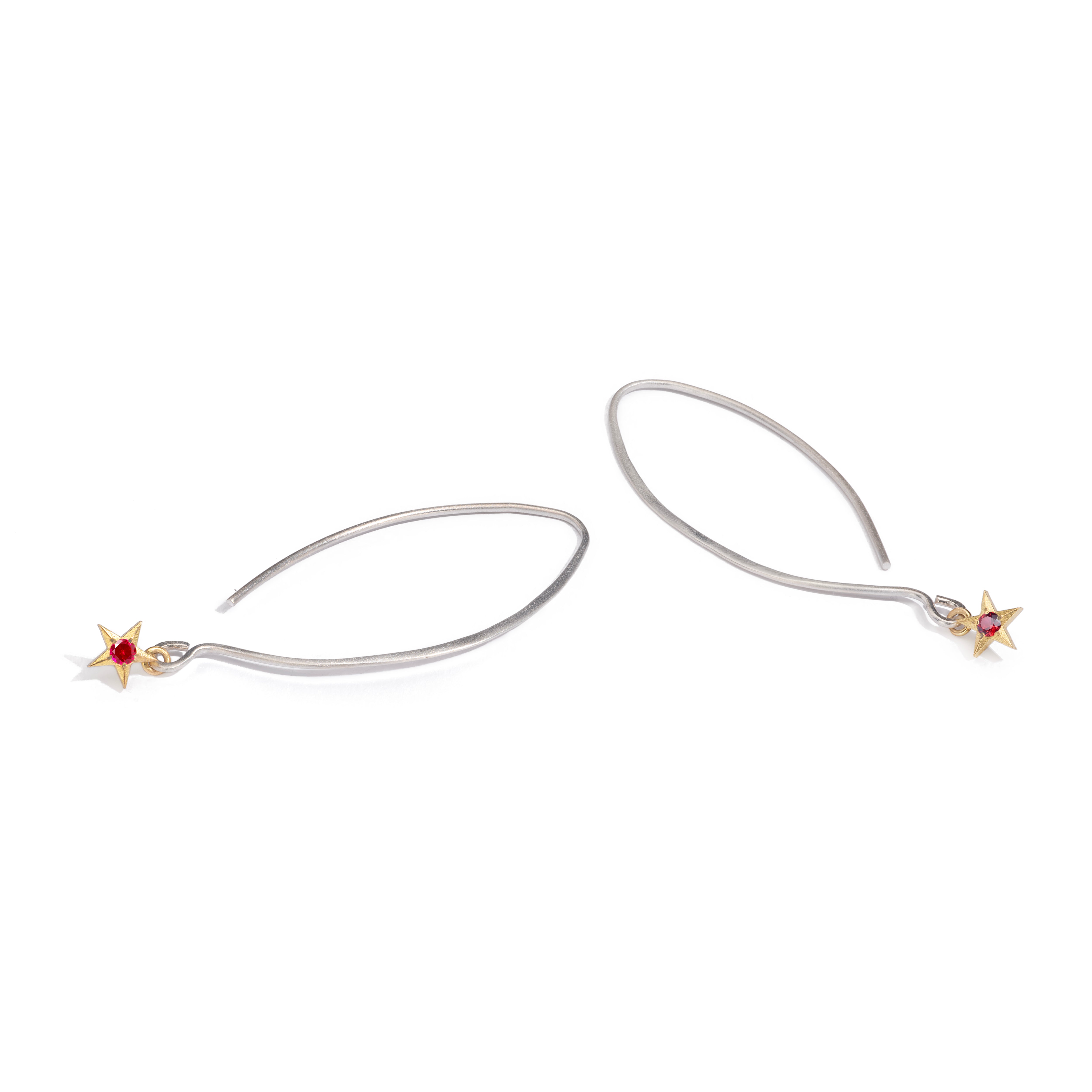 Stella Ruby Hoops