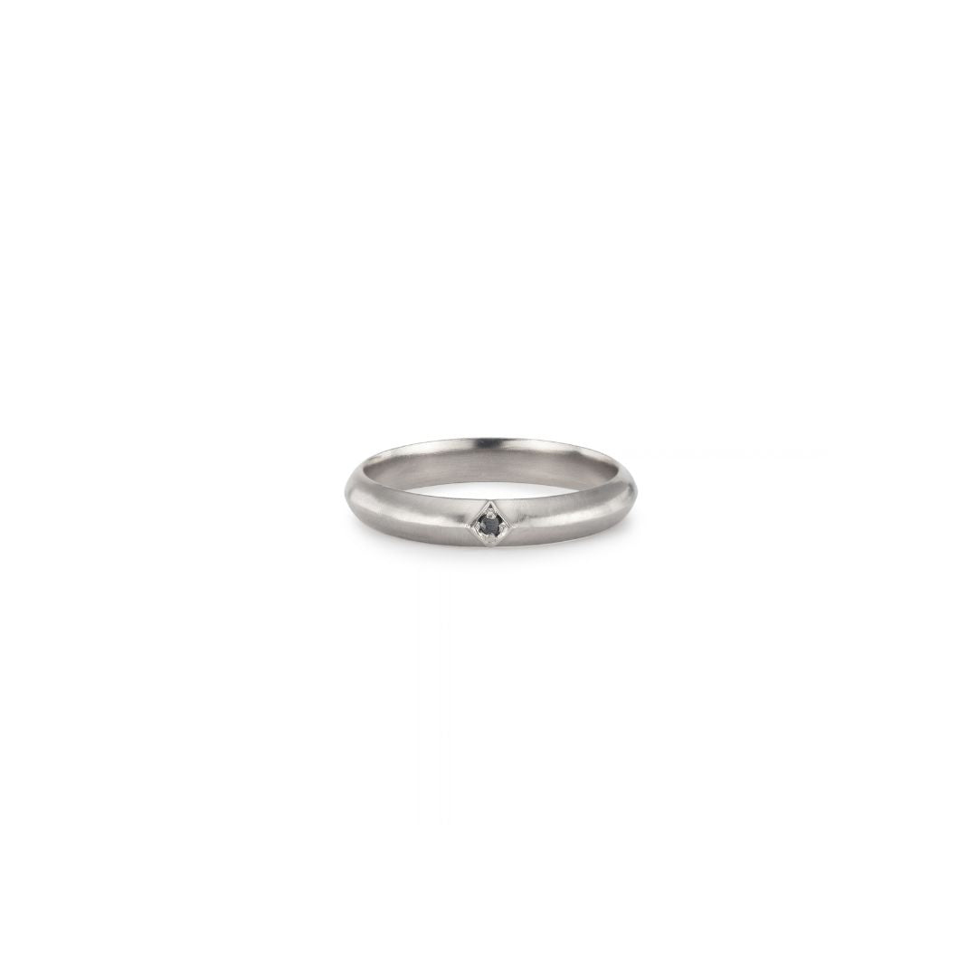 Harlequin Black Diamond Ring