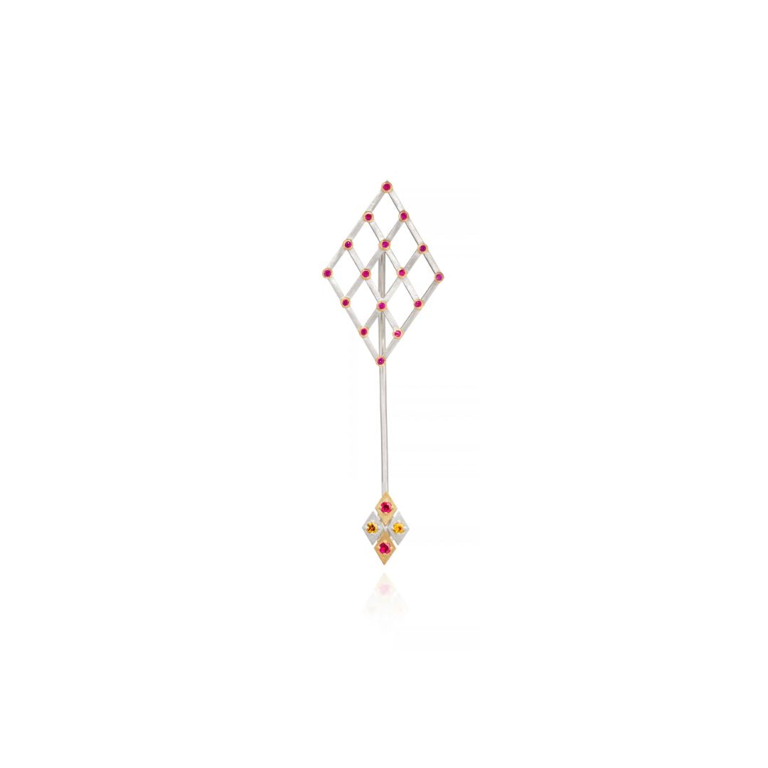 Harlequin Brooch