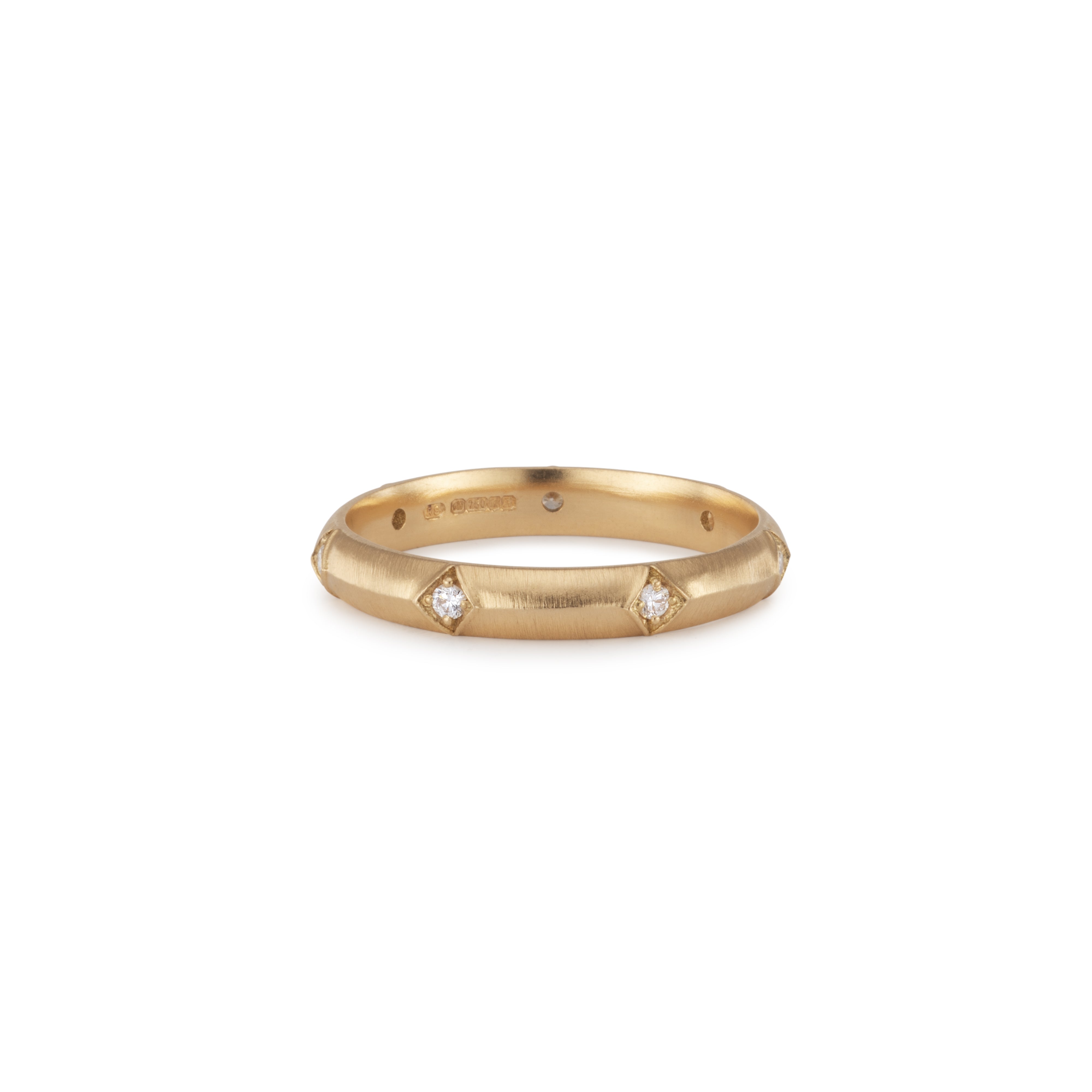 Harlequin Diamond Eternity Ring