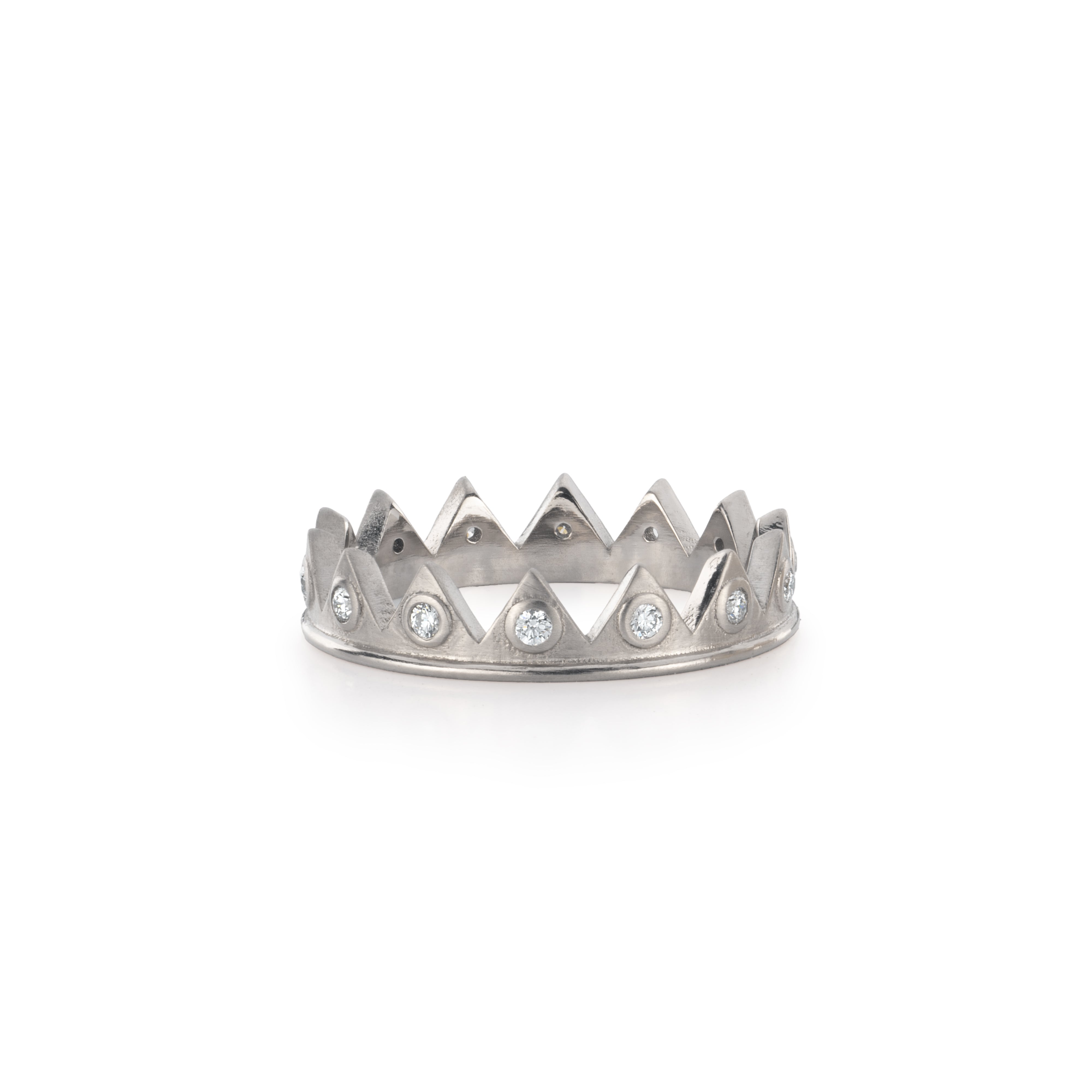 Harlequin Crown Ring