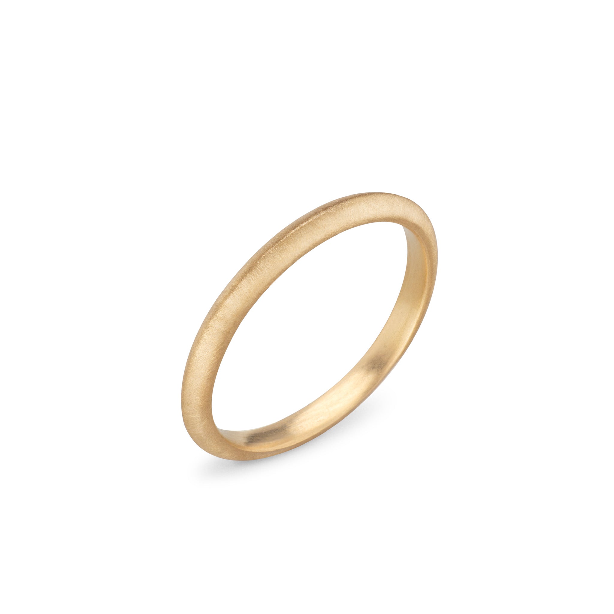 Shapes Gold Geometric Edge Wedding Ring