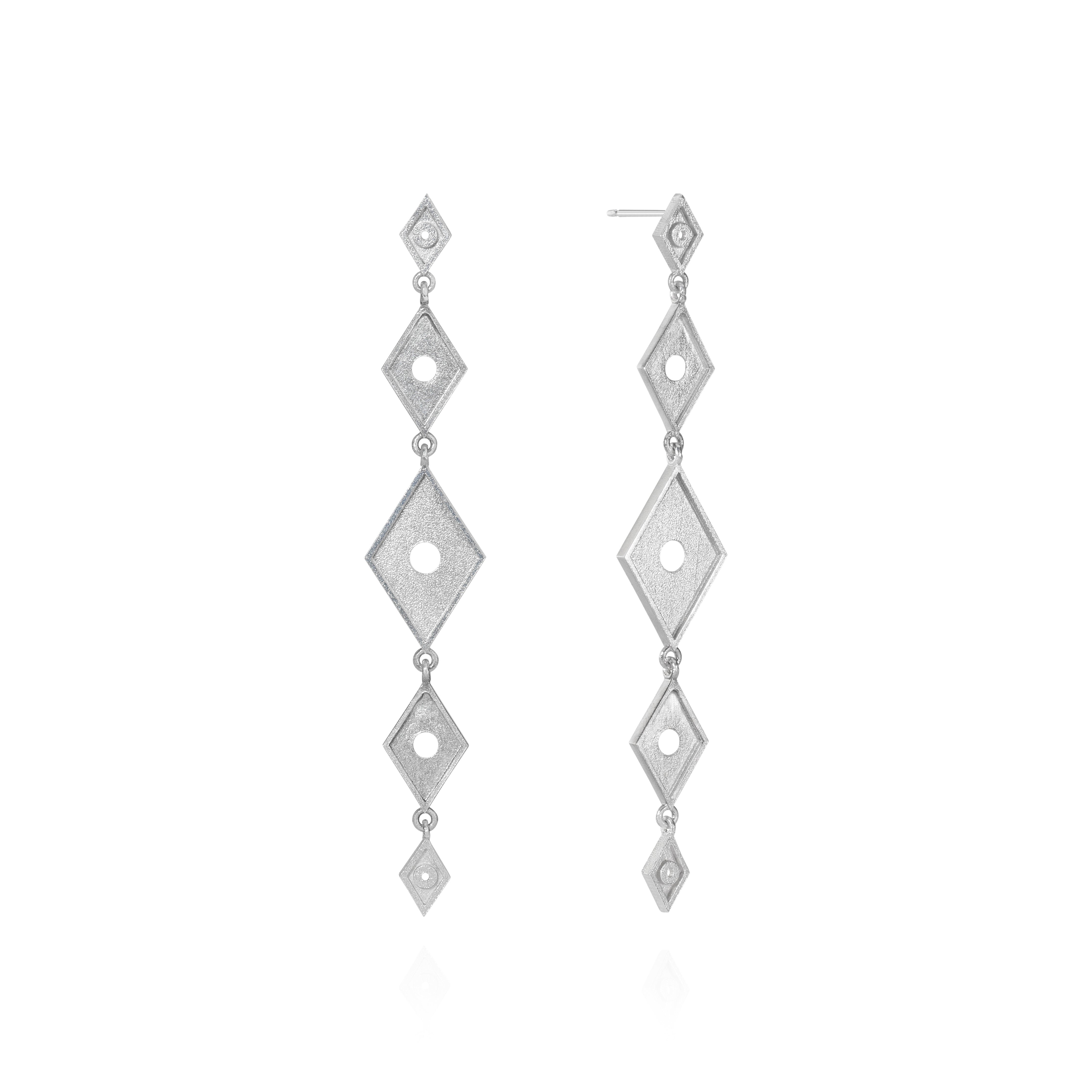 Harlequin Graduating Earrings
