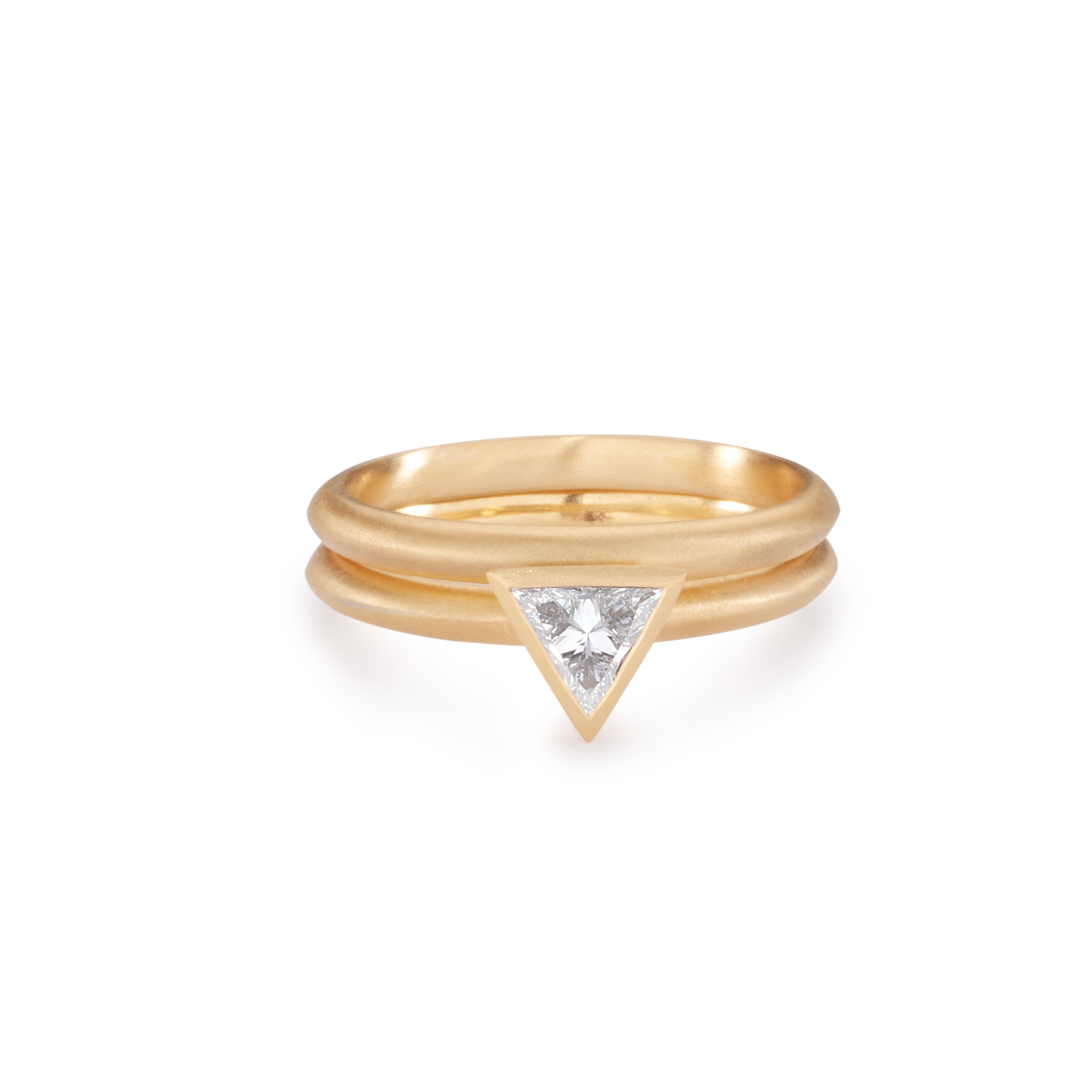 Trilliant Cut Engagement Ring