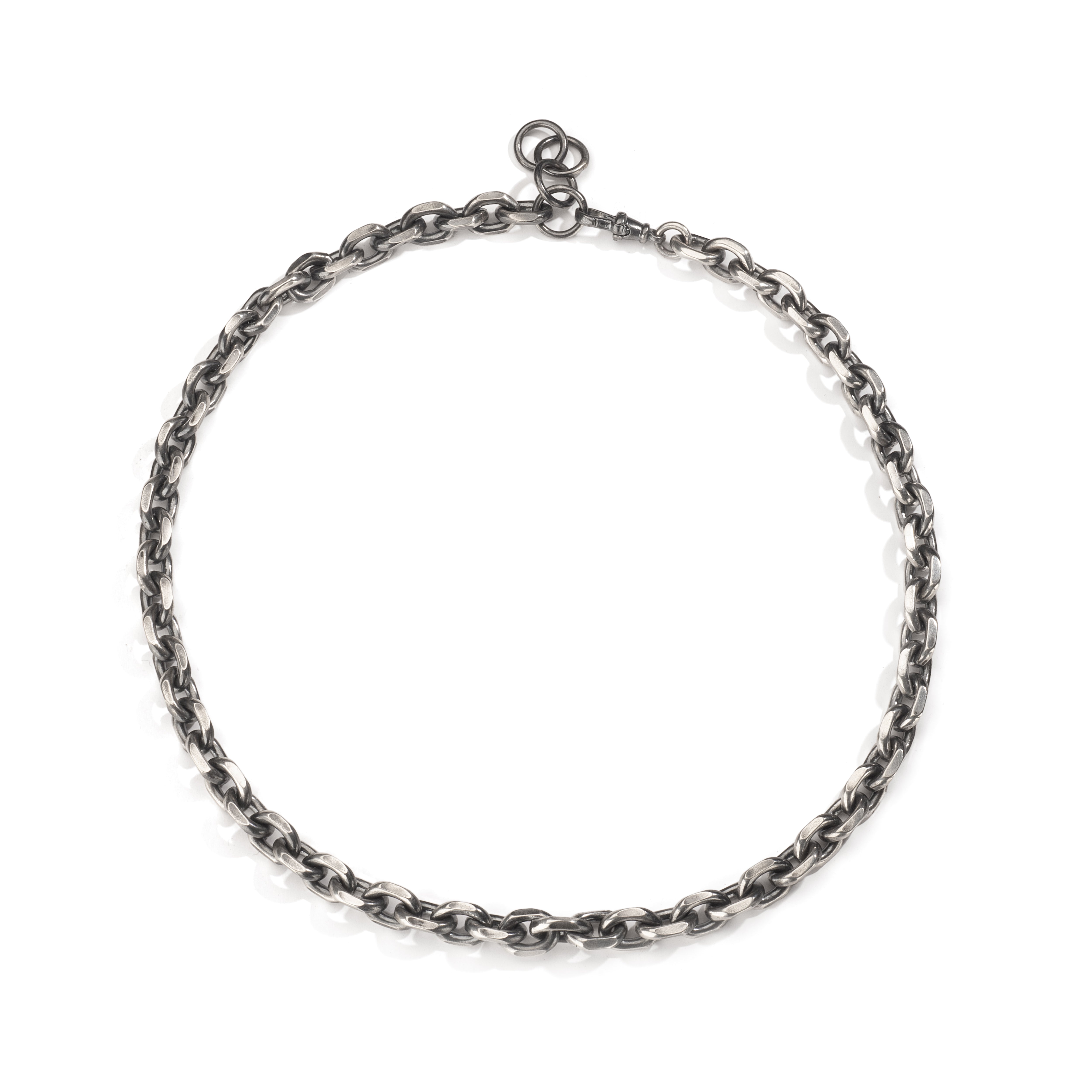 RTW In Line Black Chain Necklace