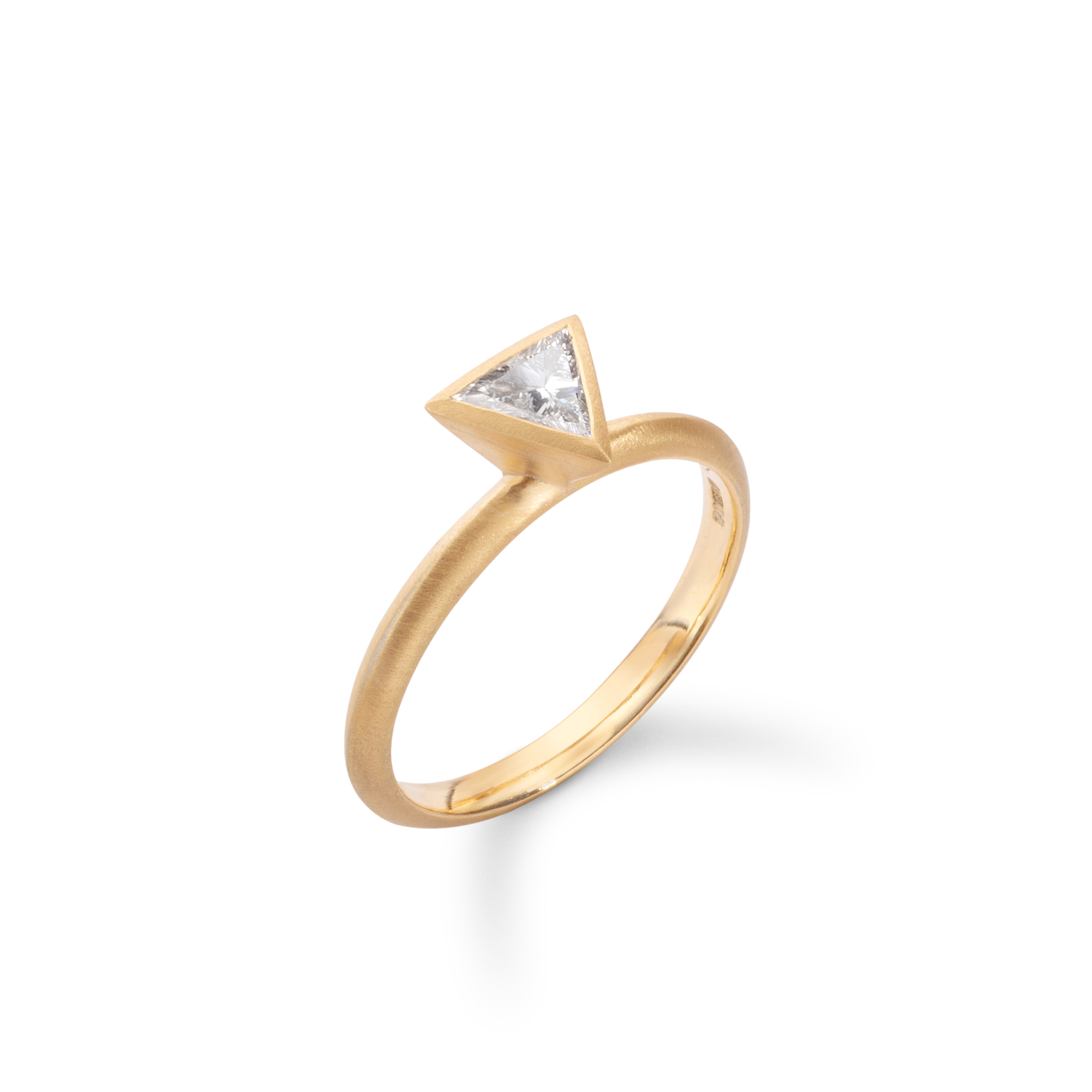 Trilliant Cut Engagement Ring