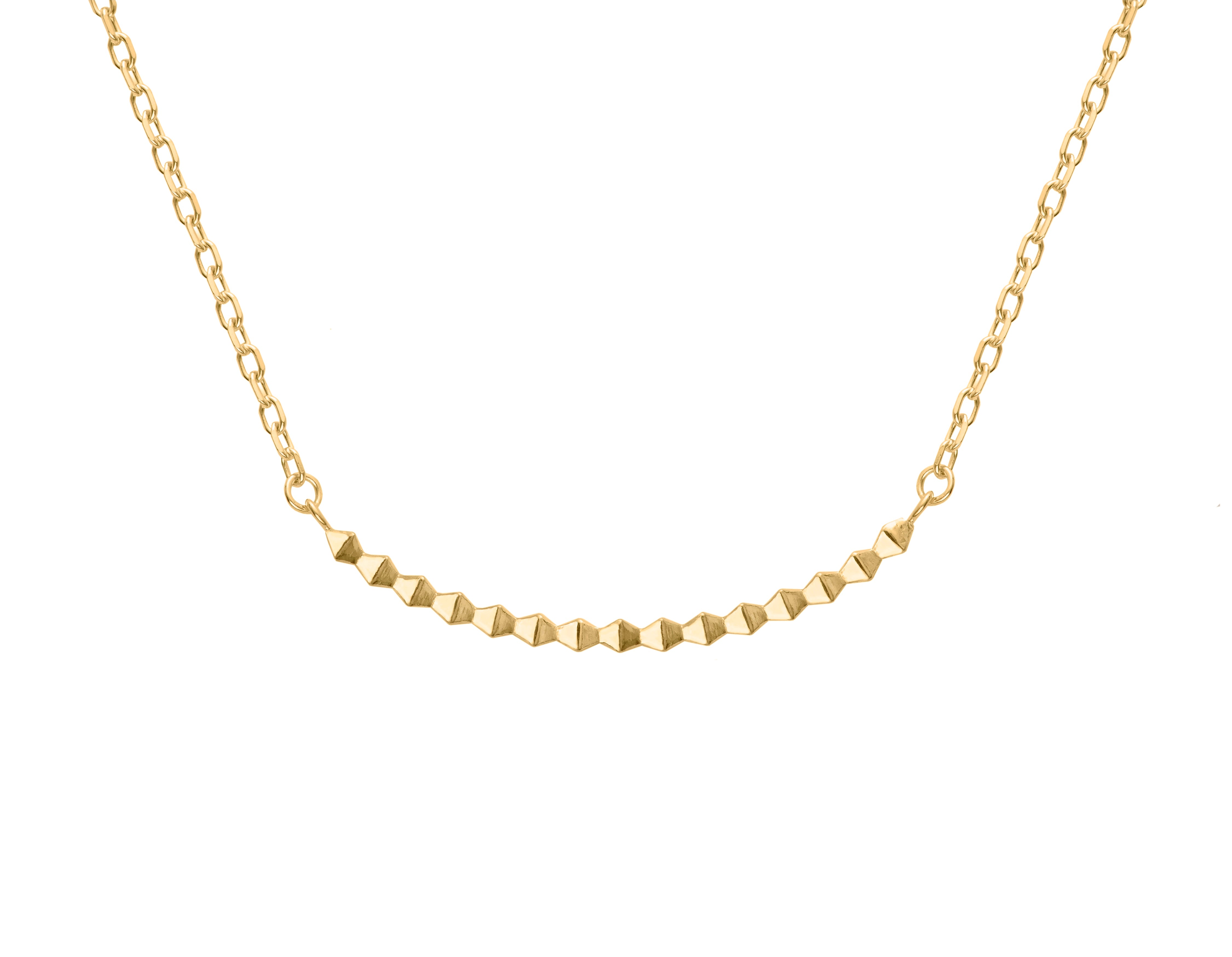 Pyra Choker Necklace in 18ct Gold