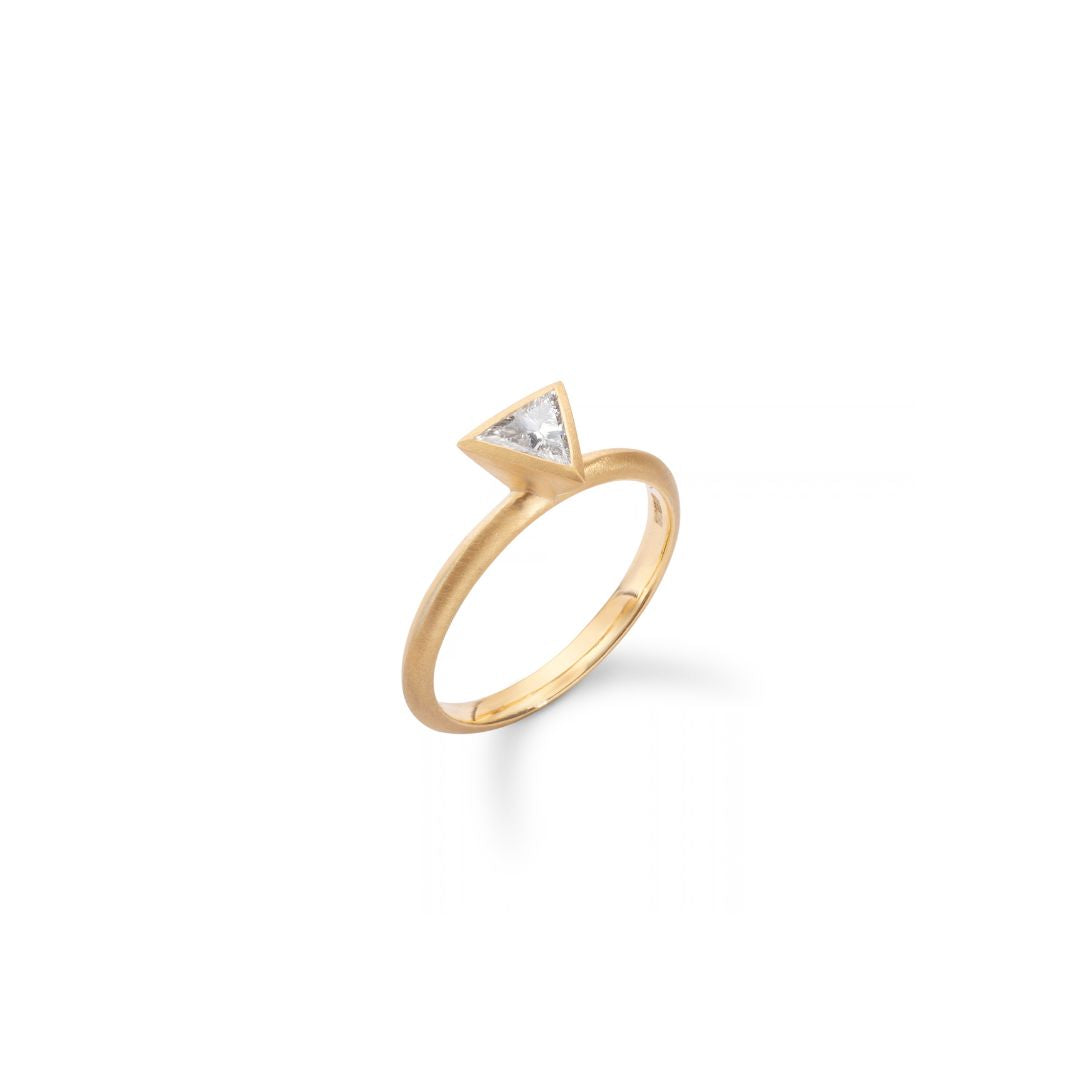 Trilliant Cut Engagement Ring