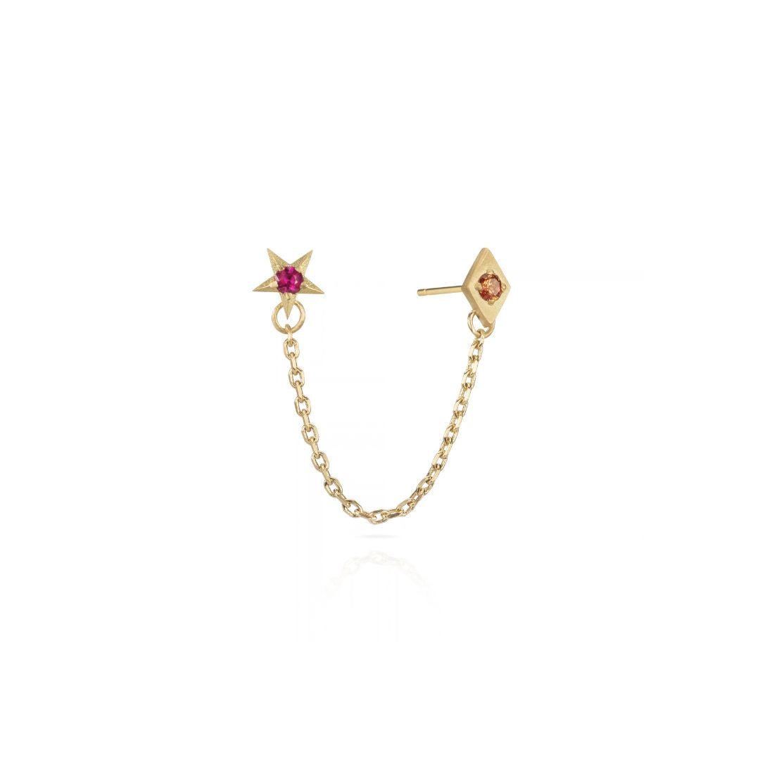Harlequin Stella Chain Stud