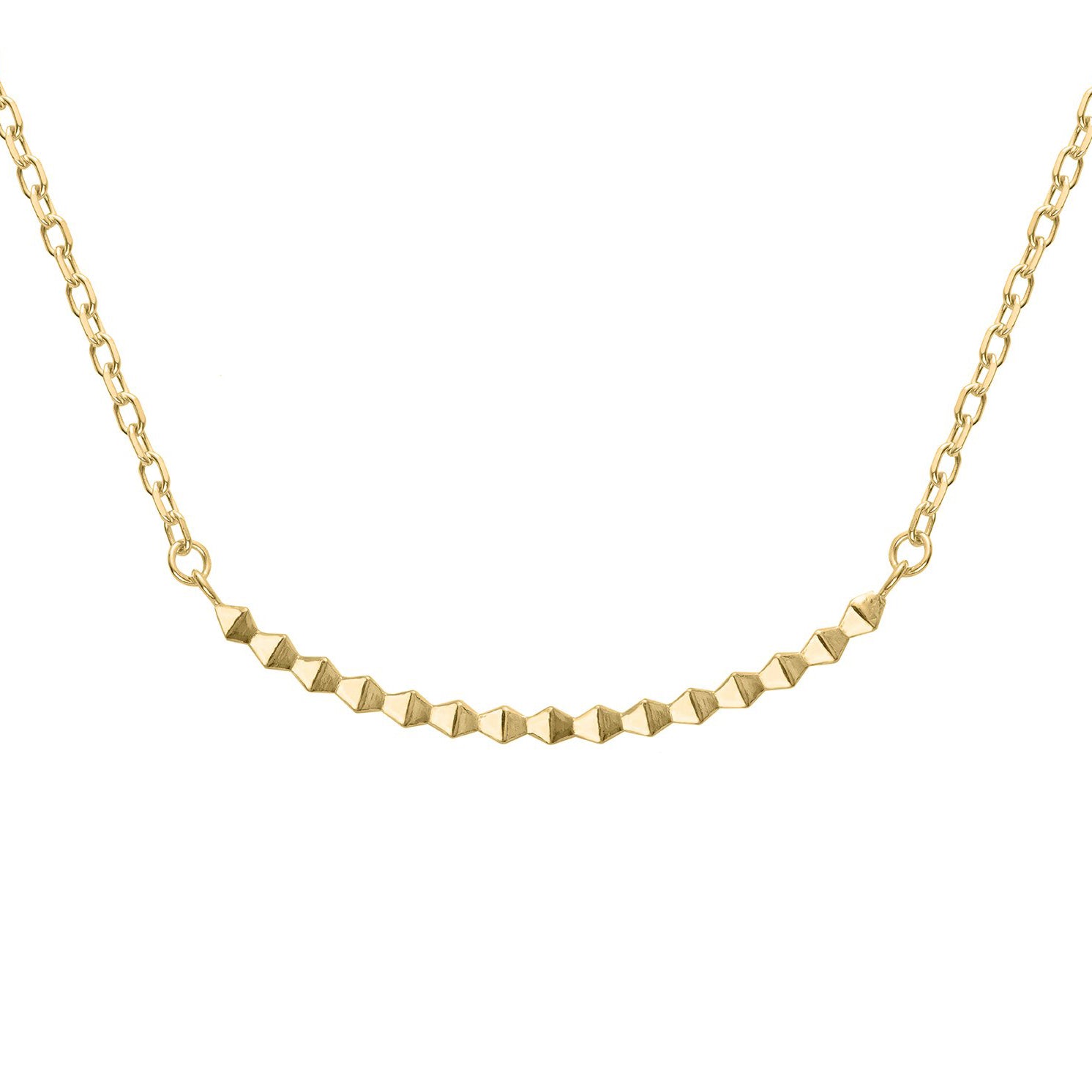 Pyra Choker Necklace - 18ct Gold Plated Sterling Silver - Romany Starrs